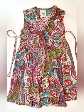 Peek Sgt. Fletcher Girls Boho Wrap Dress, XXL, 12